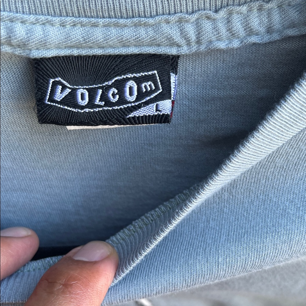 Volcom Light Blue Tee - Picture 2 of 2
